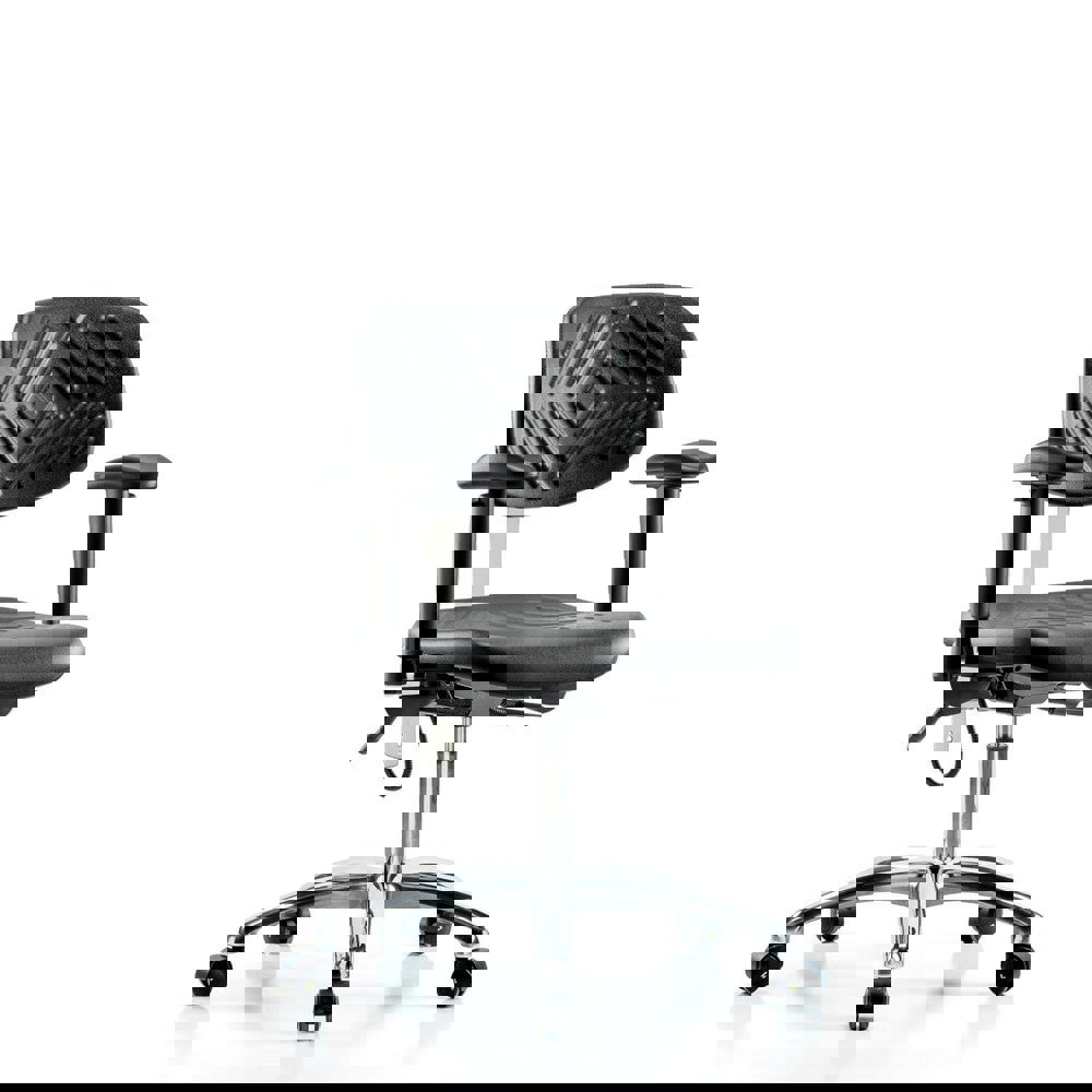 Task Chair: ESD Polyurethane, Black